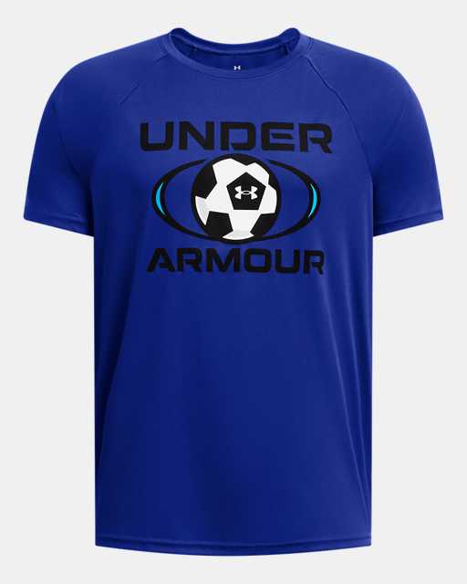 Boys' UA Velocity Soccer Short Sleeve